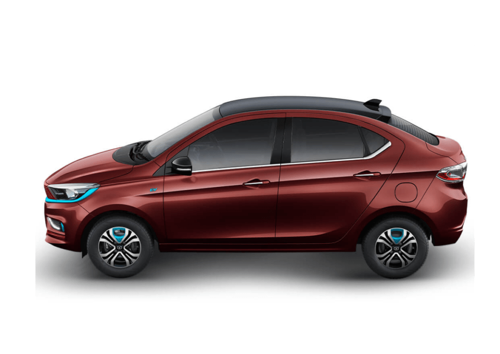 Tata Tigor EV Colors Magnetic Red