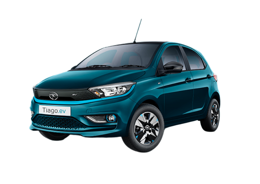 Tata Tiago EV Colors Teal Blue