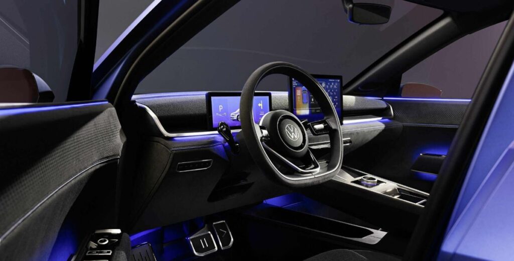 vw ev interior