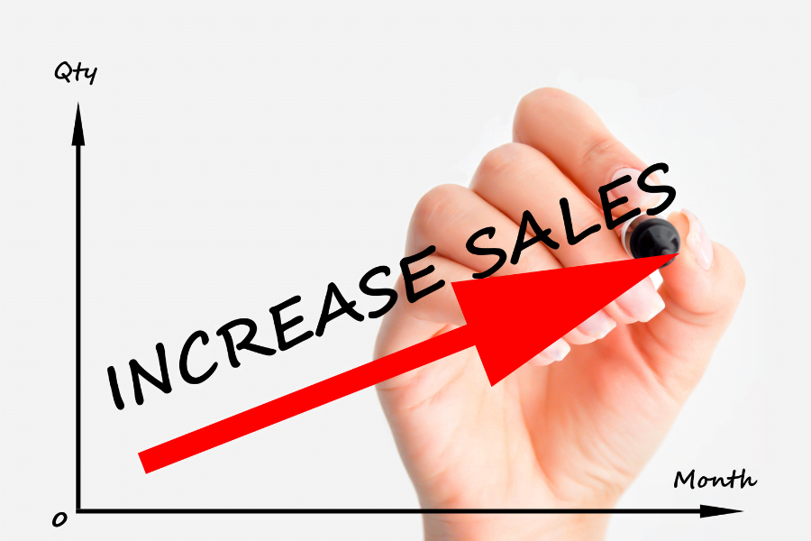 sales increase