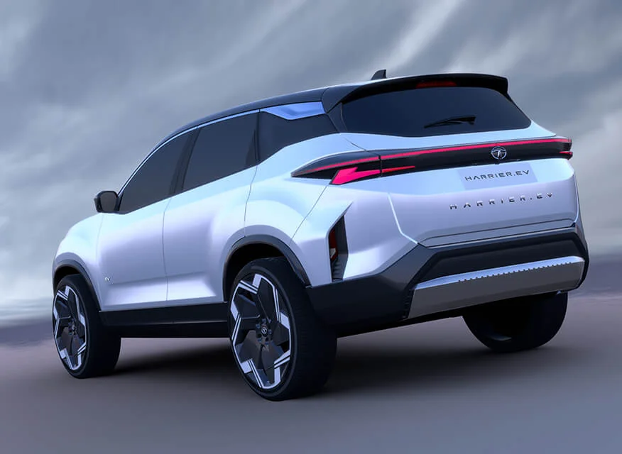 Tata EV
Harrier EV
Tata Harrier EV back
evcharcha